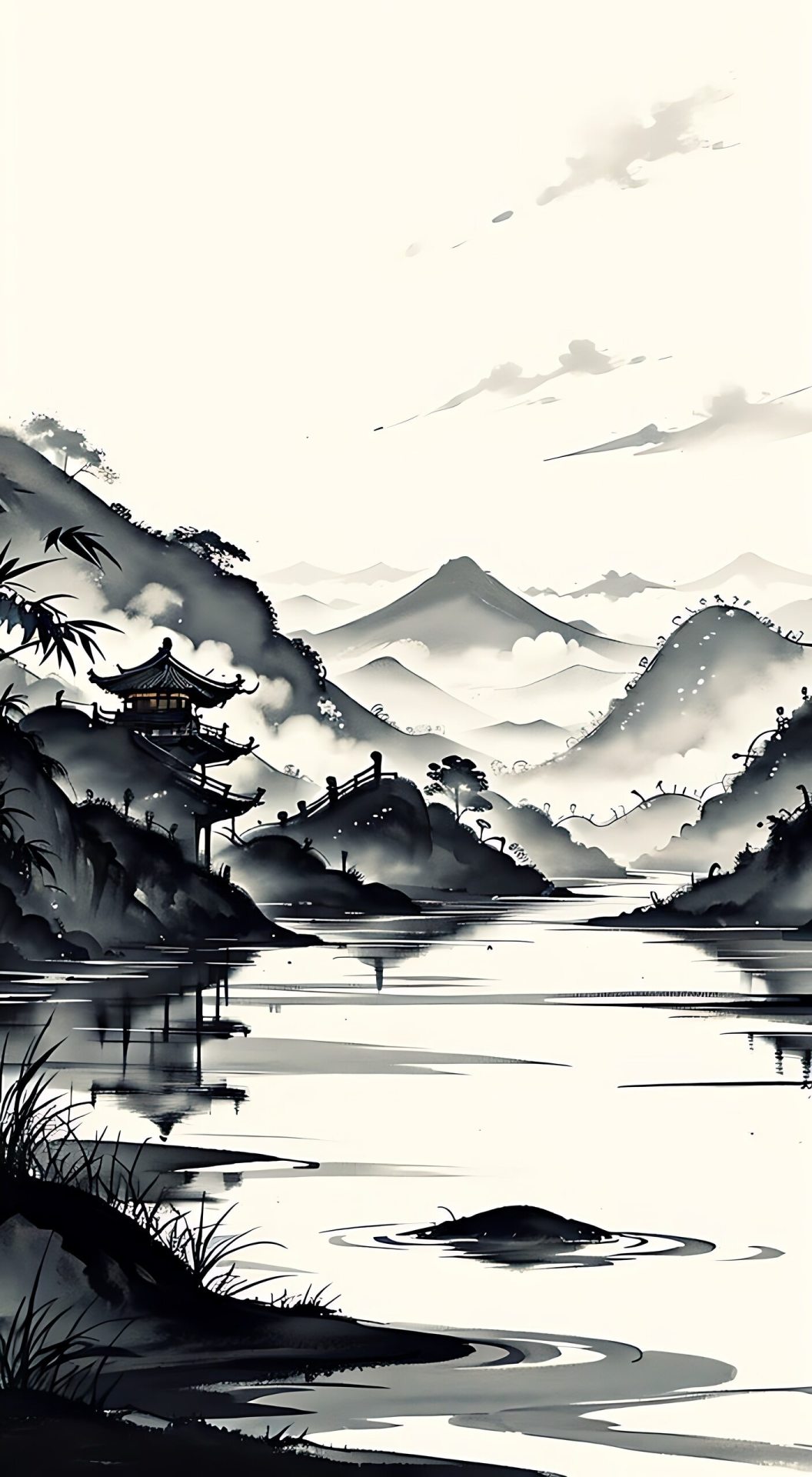 水墨人生