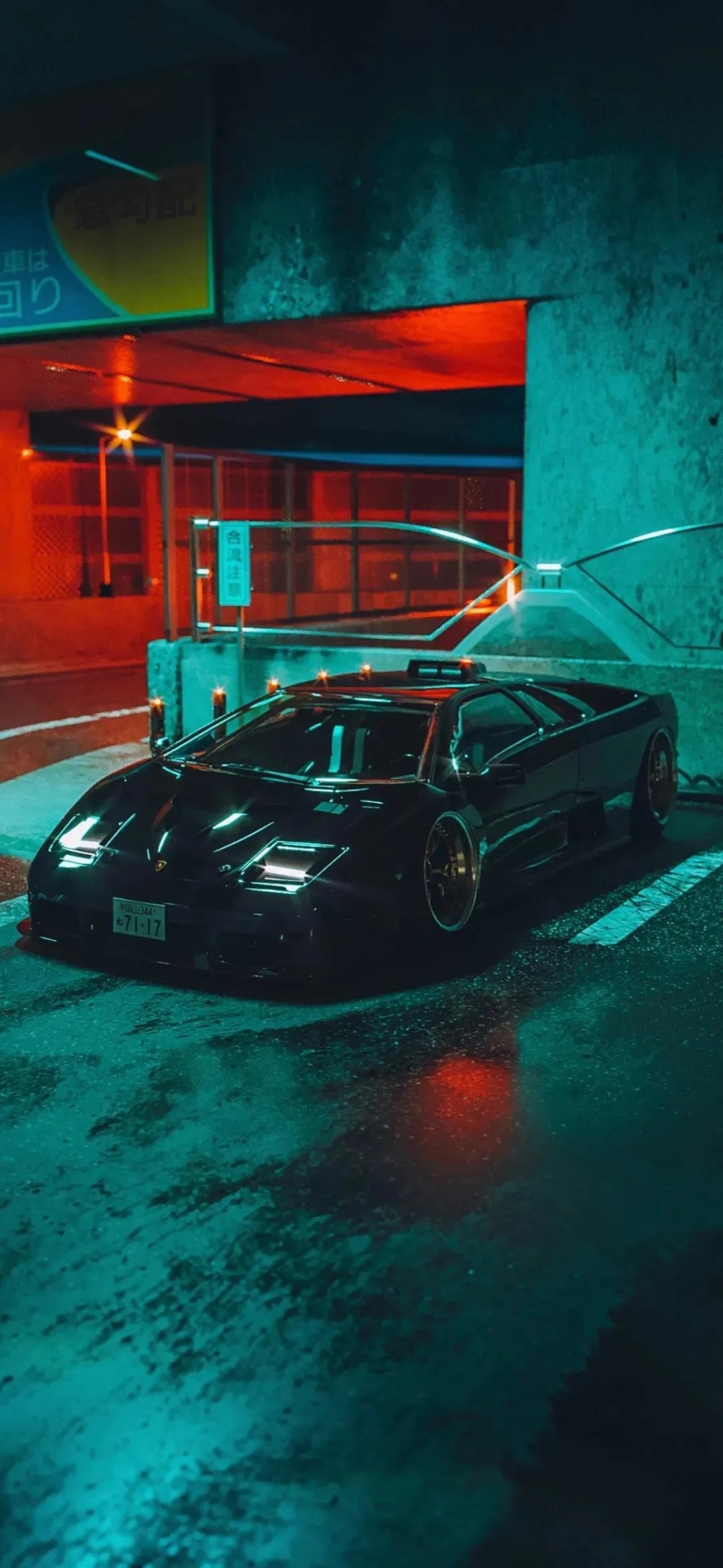 微信聊天壁紙跑車