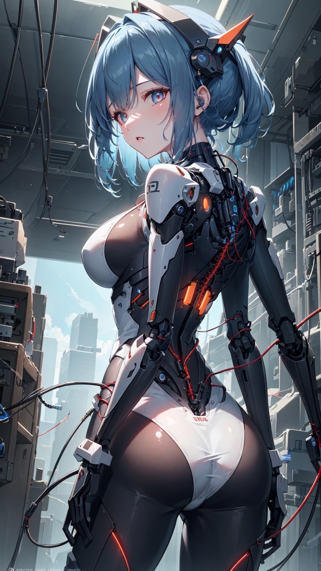 4K高冷性感機甲少女
