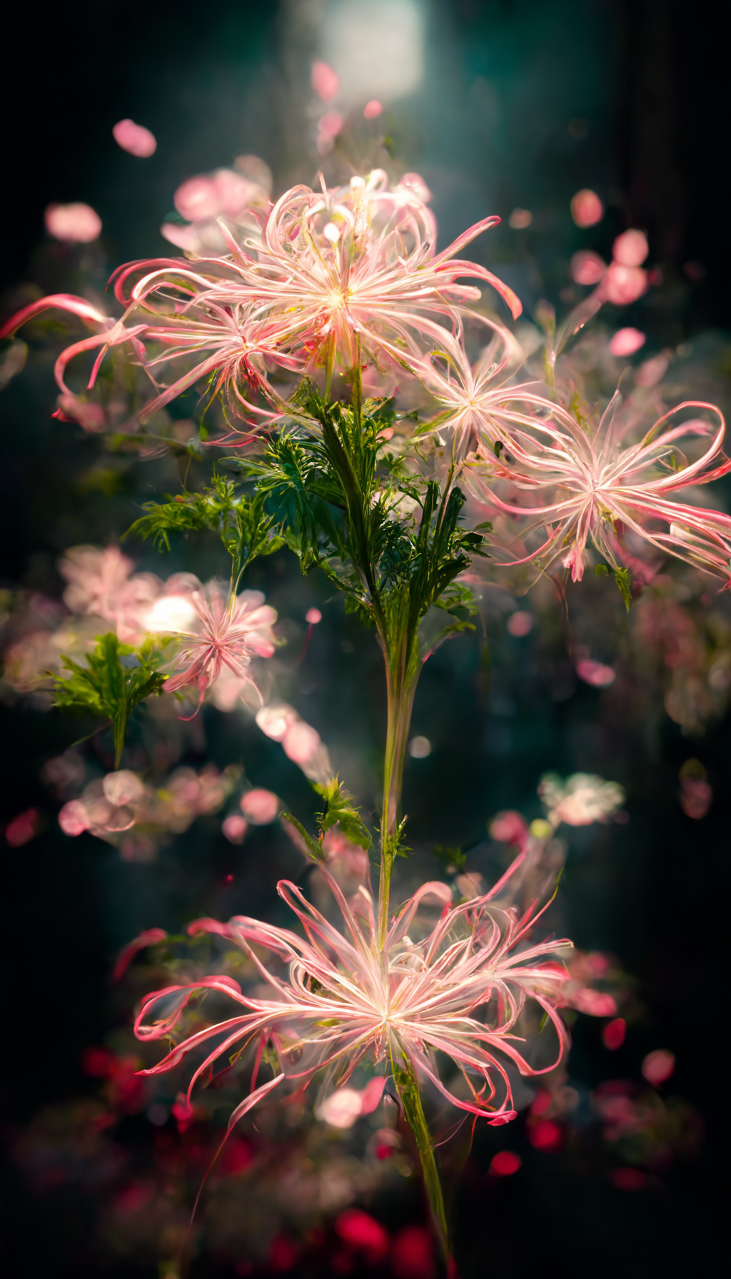 粉色彼岸花