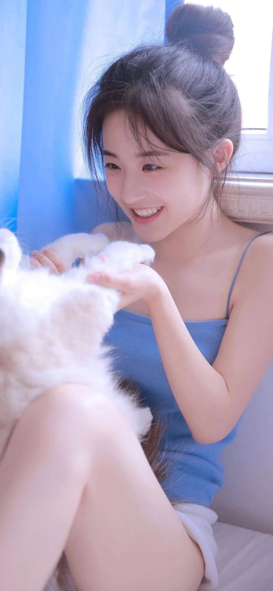 微信背景牆壁紙小姐姐