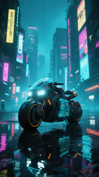 未来战警摩托车