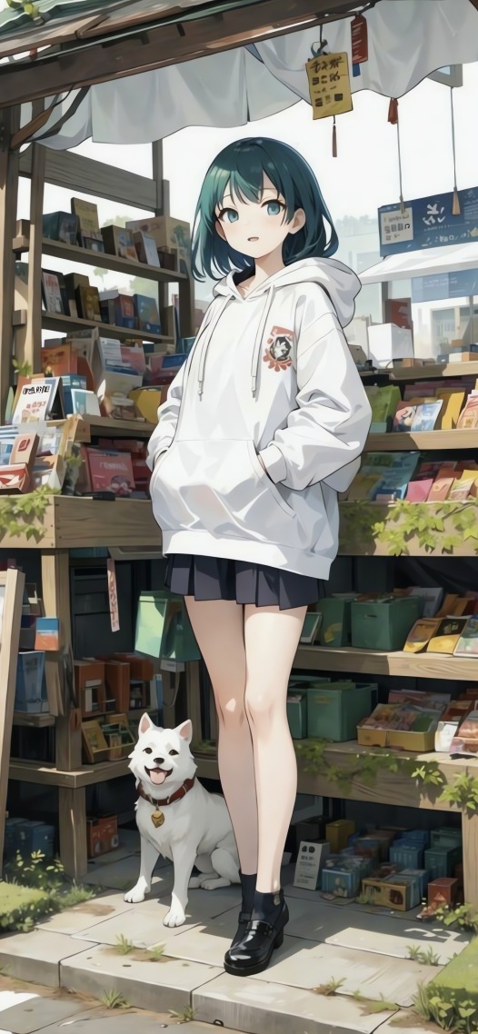 便利店少女與狗子