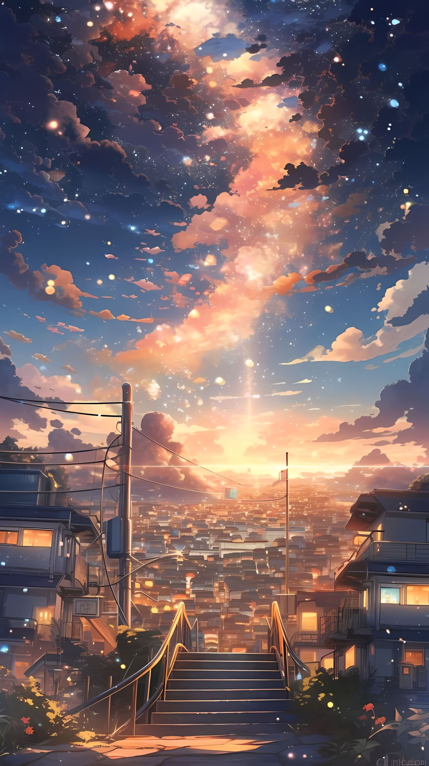 星辰下的街道