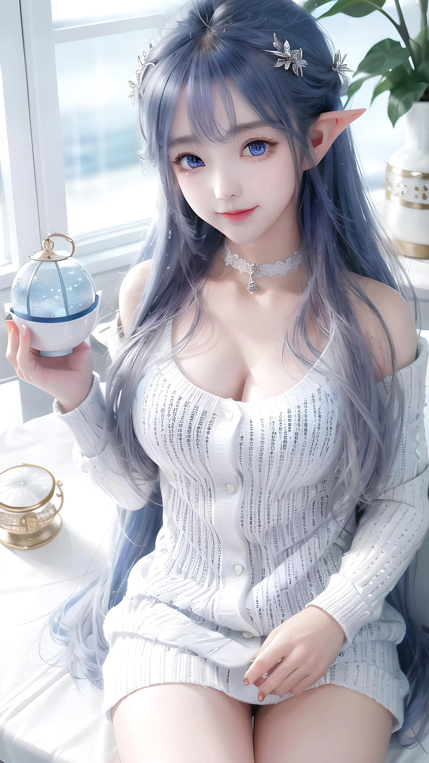 白衫精靈小仙女
