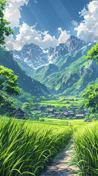 治愈乡村小道