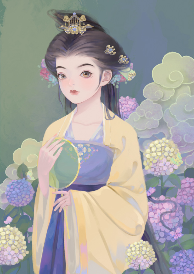 繡球花