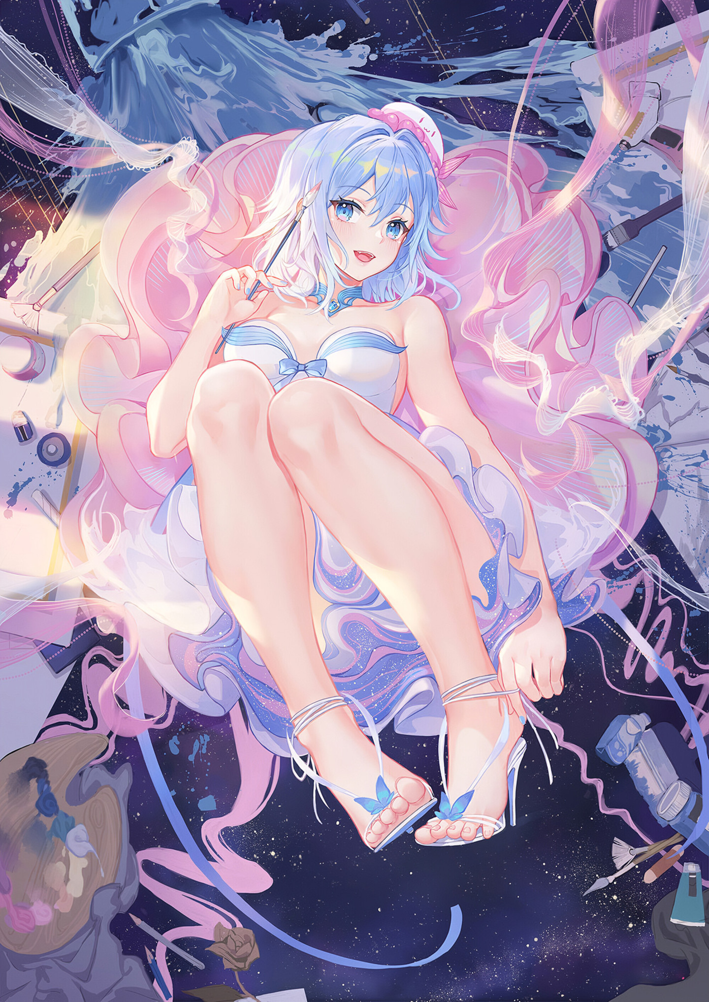 手機桌面圖片美腿少女