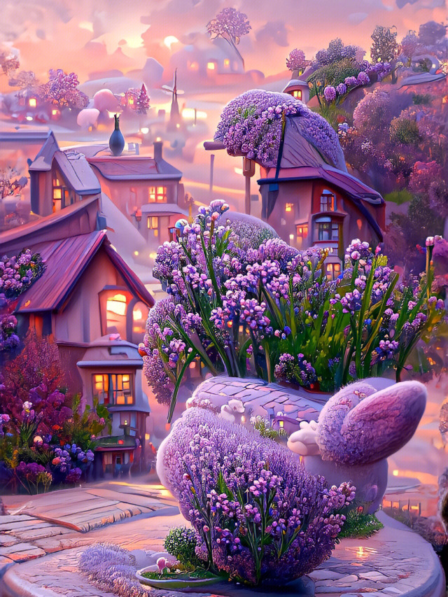 紫色治愈