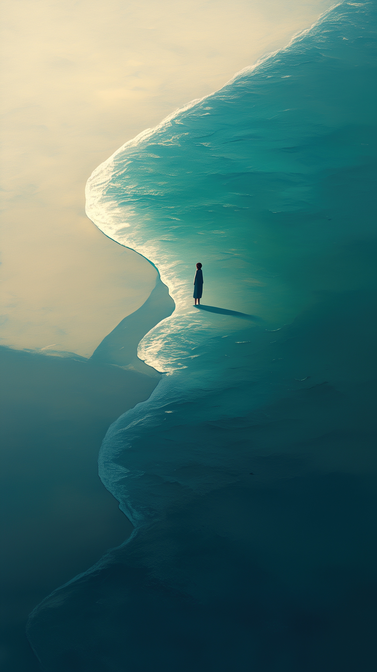 孤獨海面