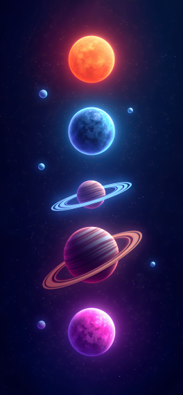 多彩星球和宇宙