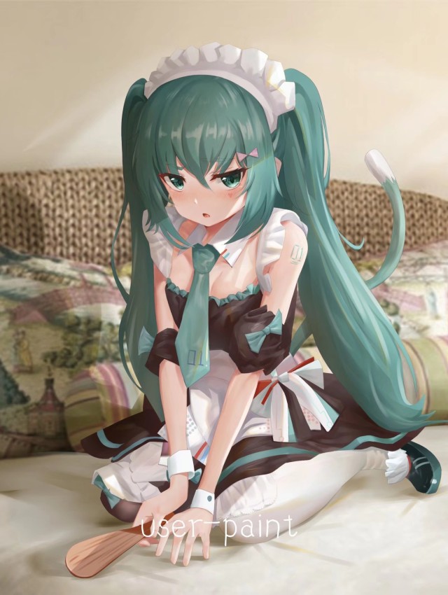 初音未來微信聊天背景圖高清