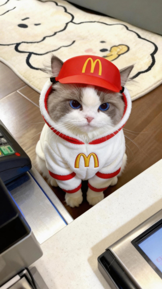 麦当劳猫咪