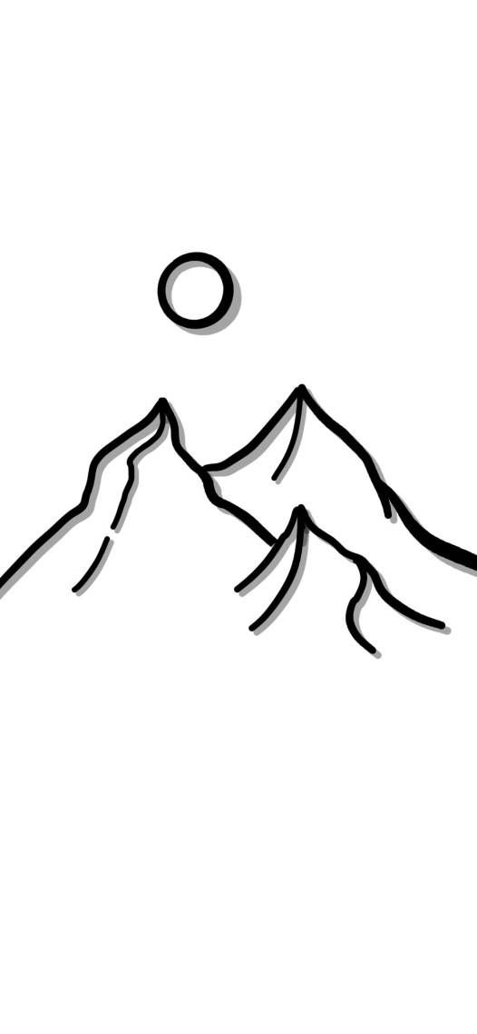 极简山峰