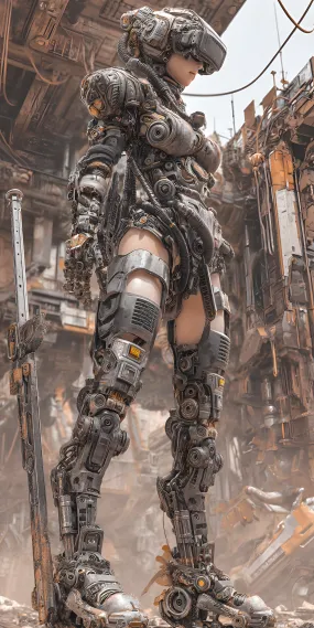 未来战士，机械与人类的完美融合