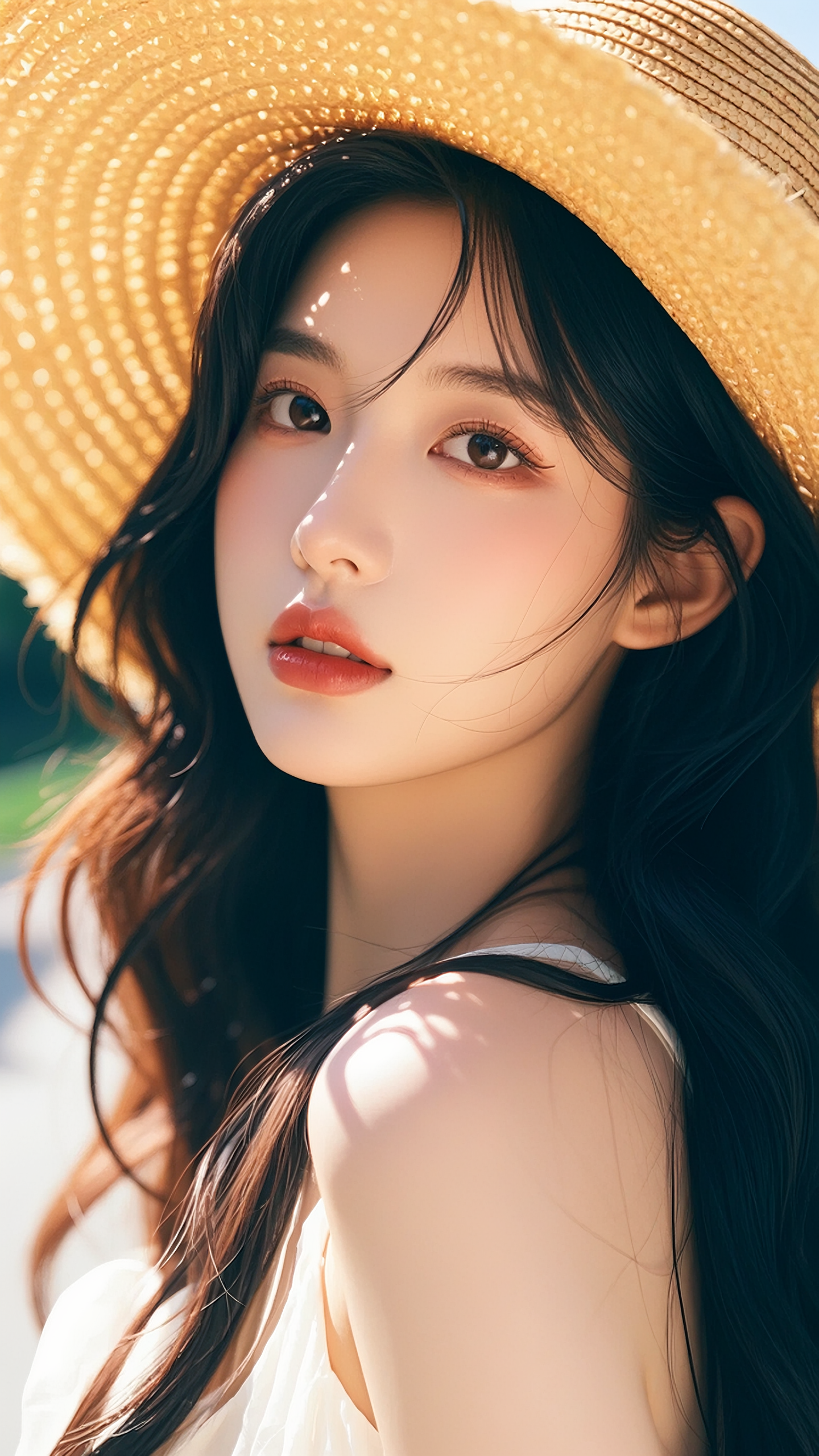 草帽女孩