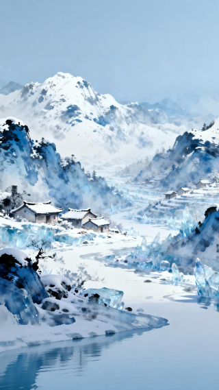冰境雪村