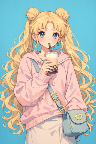 便装美少女