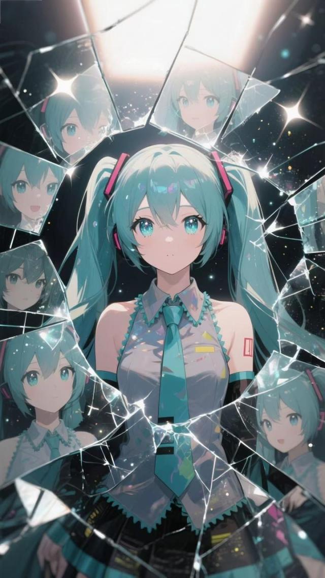 破碎中的初音