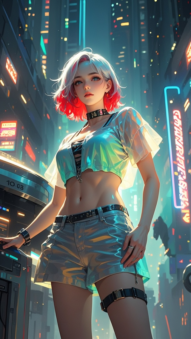 赛博朋克少女