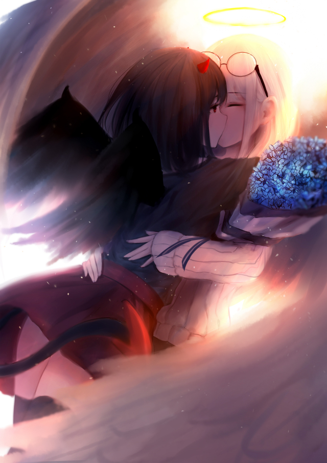 【小天使&小惡魔】親親