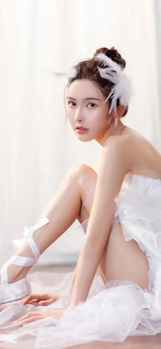 微信聊天背景养眼的美女