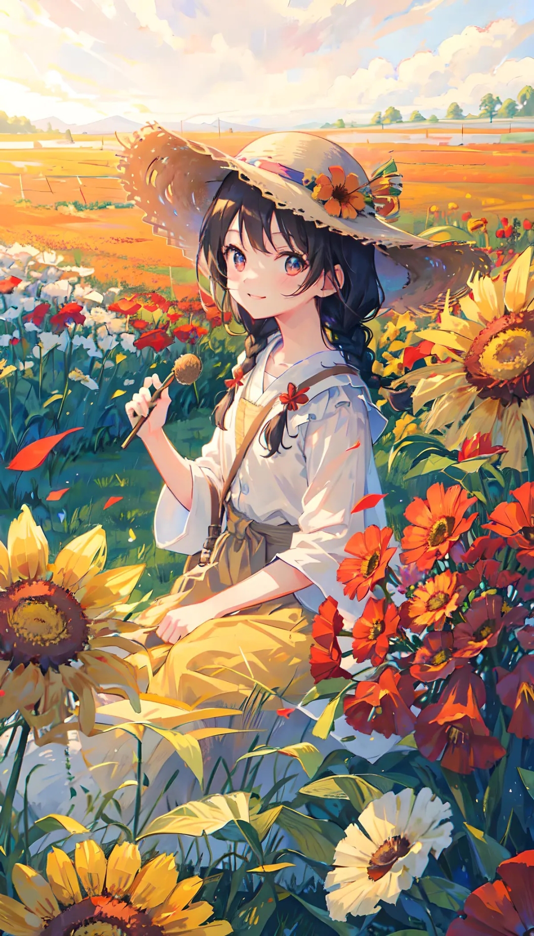 治愈系田野美少女