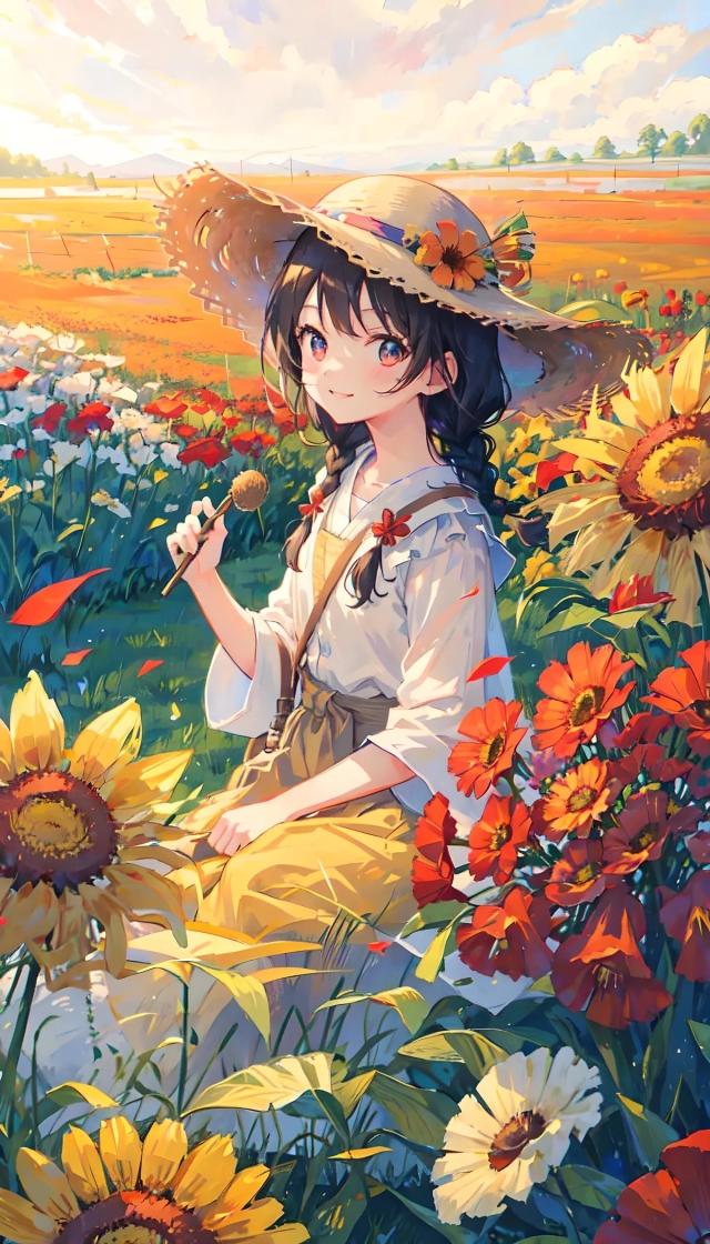 治愈系田野美少女