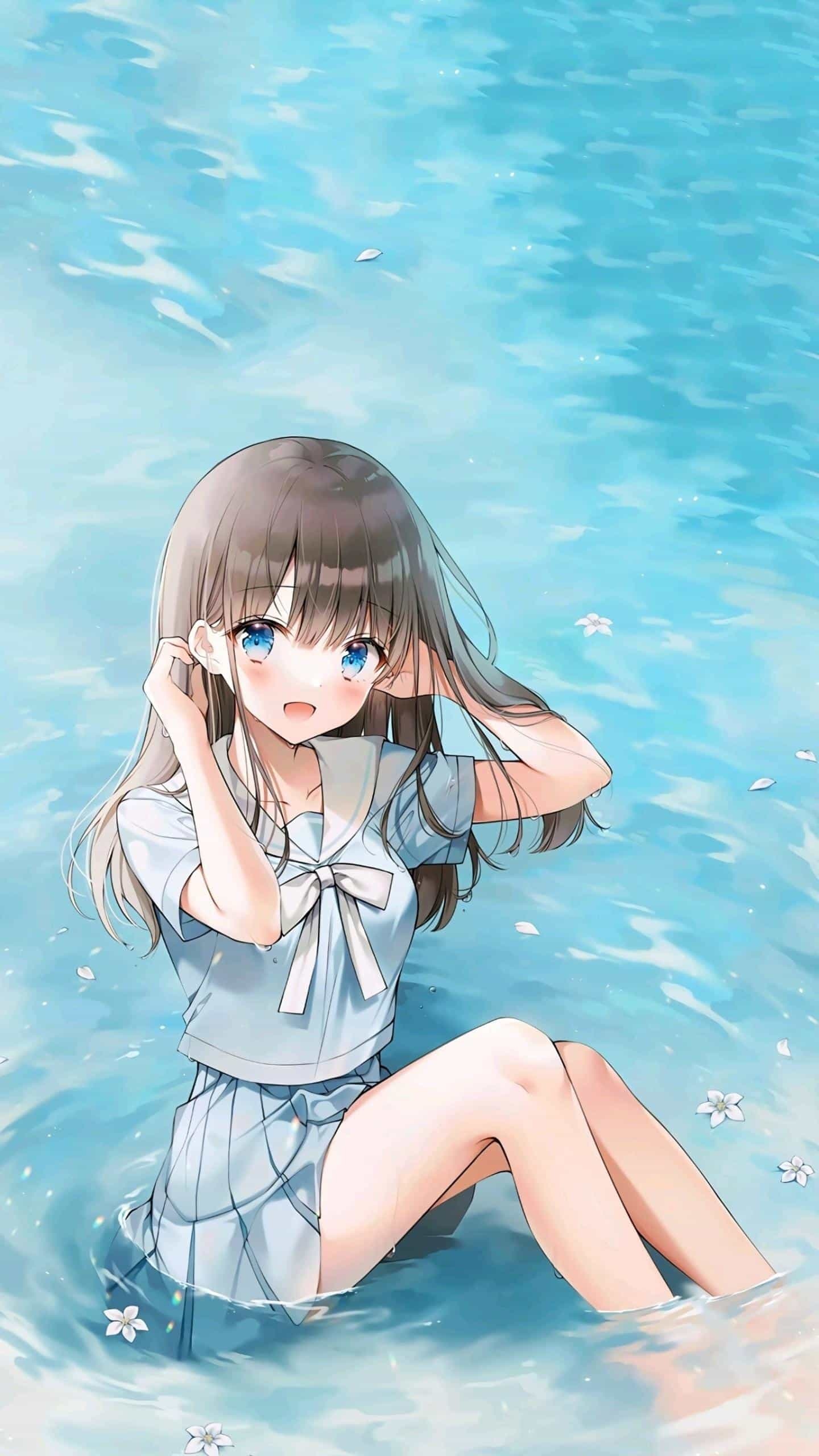 可愛的少女