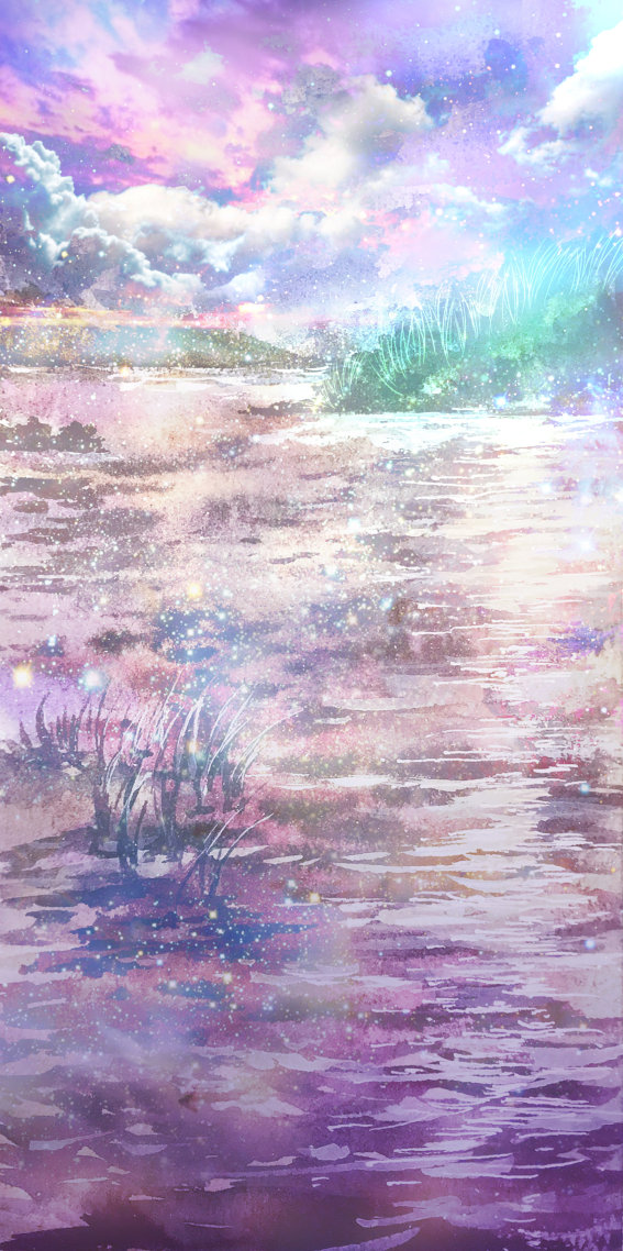 聊天背景图阳光下的河流