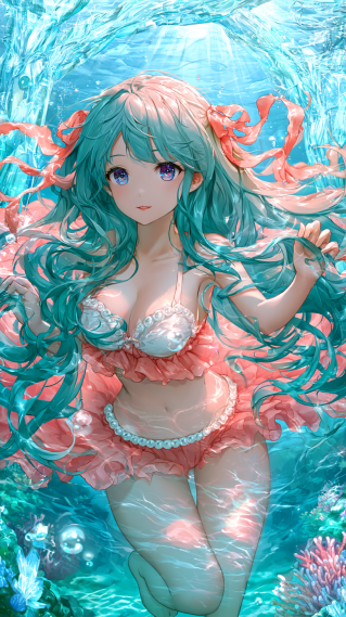 海底青涟
