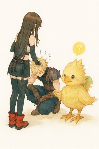 最终幻想7蒂法训老公