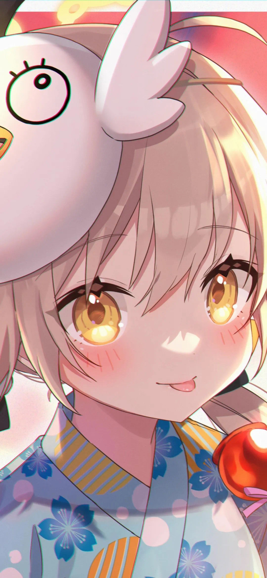 微信主页背景动漫少女