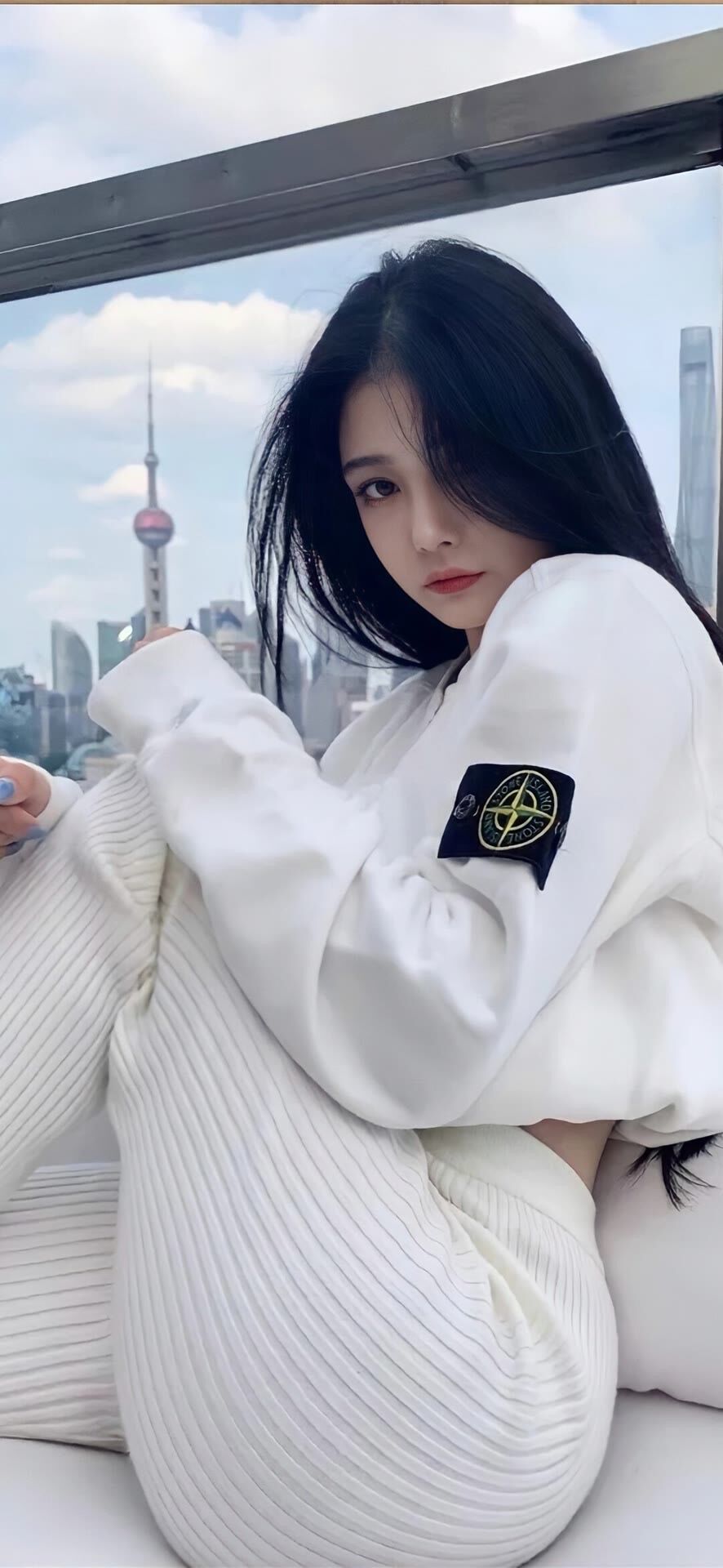 性感美女聊天背景圖