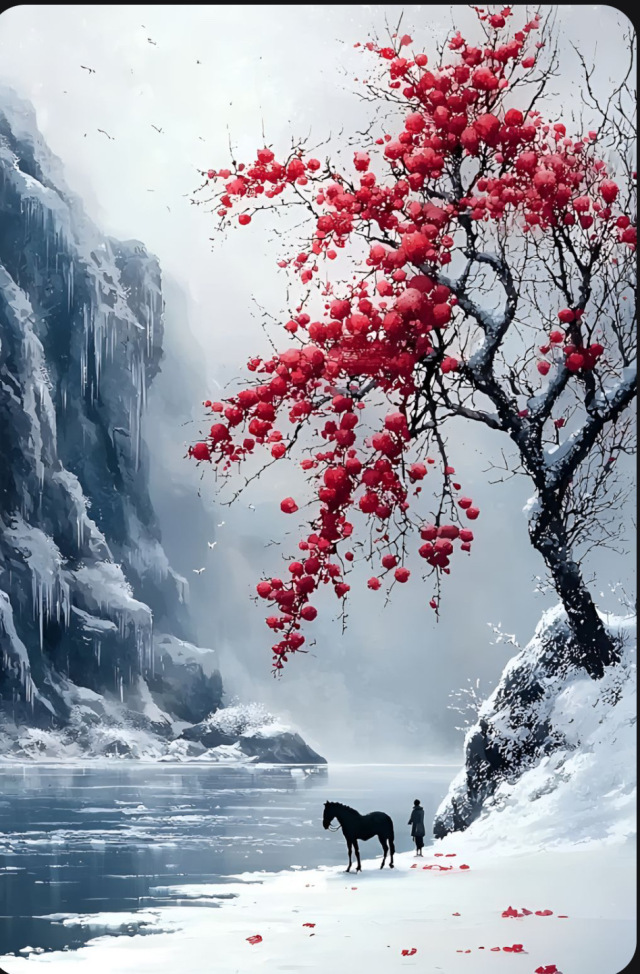 雪景很美