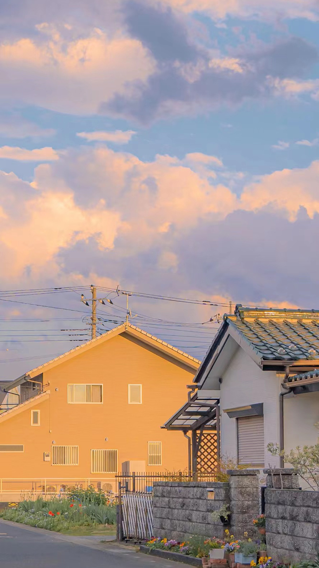 彩色小房微信聊天背景