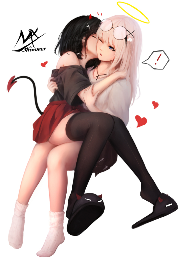  【小天使&小惡魔】啾
