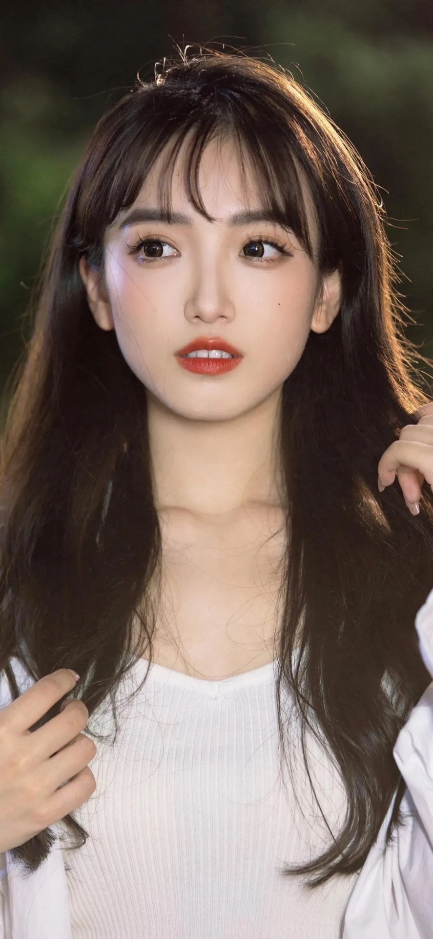 微信聊天背景超清少女163