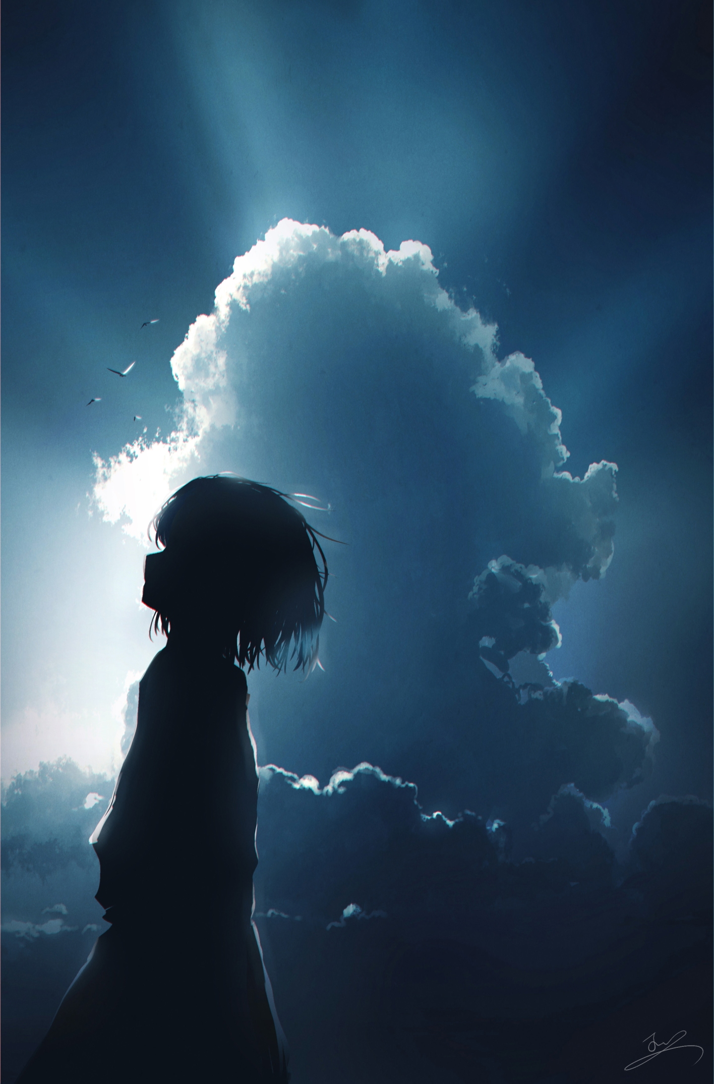沉靜