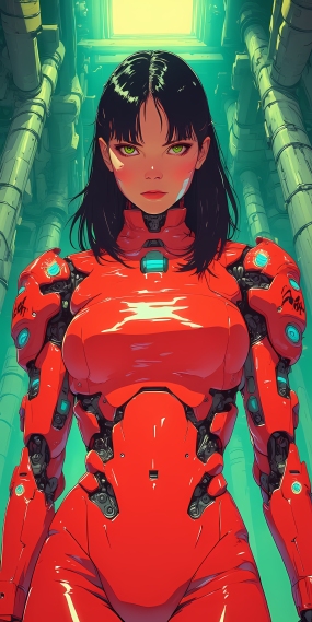 赛博朋克女孩