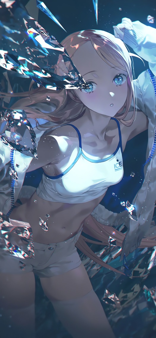 玻璃發光美少女