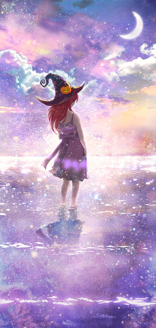 等星星的小魔女微信壁紙