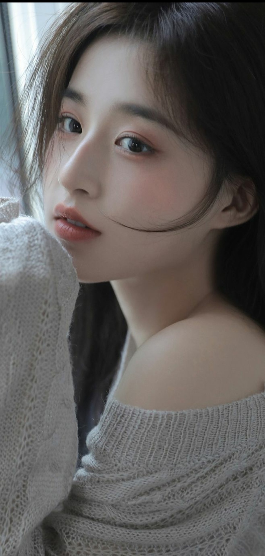 清純回眸一笑