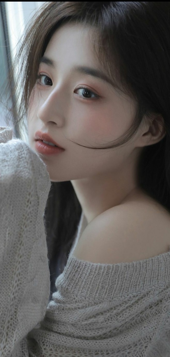清純回眸一笑
