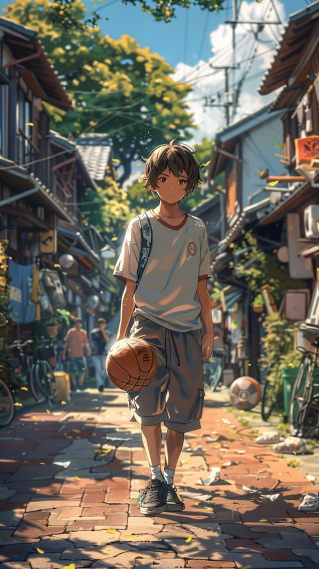 放学后的篮球少年-凉介
