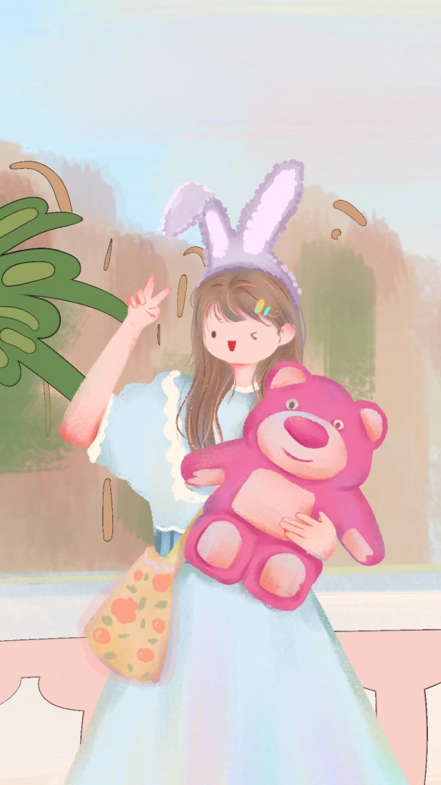 遊樂園女孩