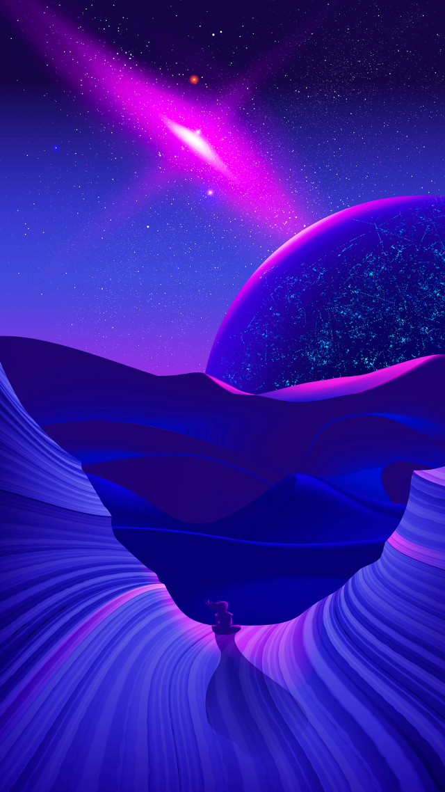 @科幻背景1 插畫
