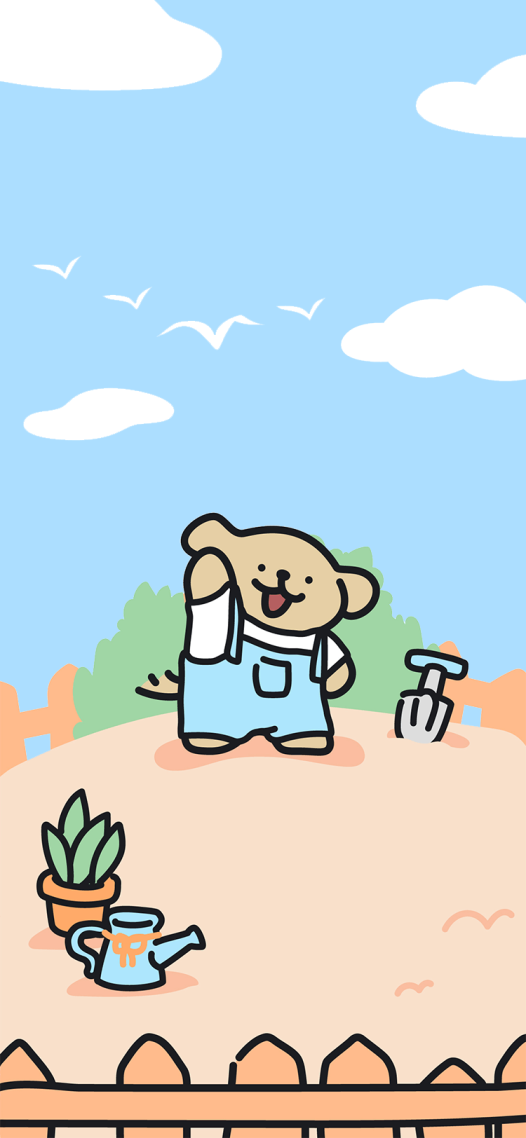 情侣小狗B款-锁屏