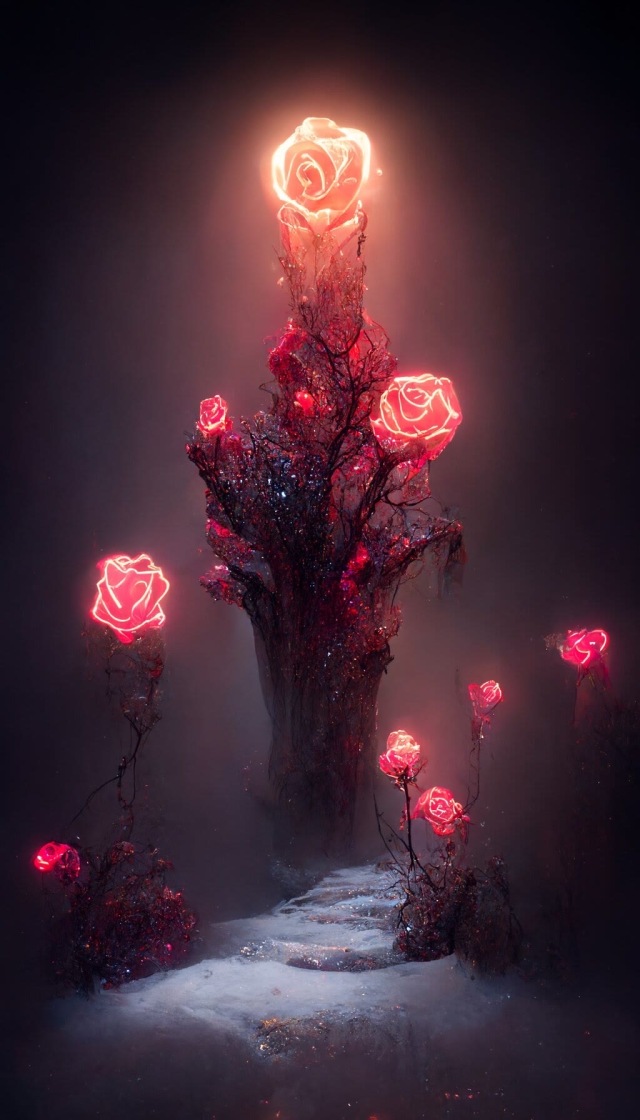 創意玫瑰花
