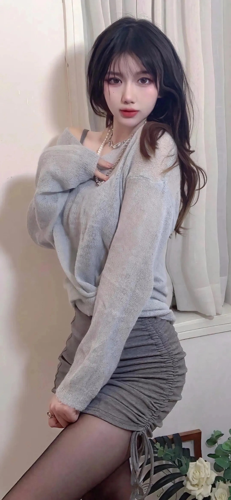 包臀裙美女